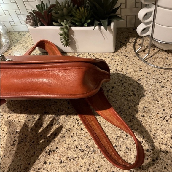 Coach Bonnie Cashin Suspender Bag Rust 9490 - Picture 7 of 16